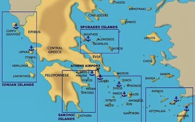 Greek Island regions Greek Island regions